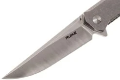 Ruike P108-SF Blue Couteau De Poche, Stonewashed Frame -Vic Boutique RUP108 SF 03 ruike knives rup108 sf 03