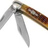 Rough Ryder Copperhead Amber Bone RR043 Couteau De Poche Slipjoint -Vic Boutique RY043 01 rough ryder