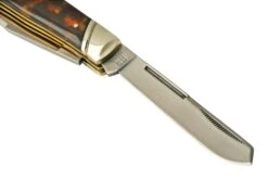 Rough Ryder Imitation Tortoise Trapper, RR2453 Couteau De Poche -Vic Boutique RY2453 04 roughryder