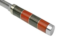 Rough Ryder Small Fixed Blade, Stacked Wood, RR2457 Couteau Fixe -Vic Boutique RY2457 04 roughryder