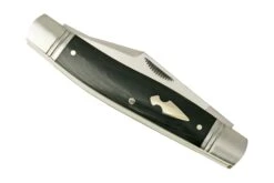 Rough Ryder Reserve Common Stock D2 Black Micarta, RRR008 Couteau De Poche Slipjoint -Vic Boutique RYR008 06 roughryder