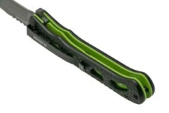 Schrade Inert CLR 1159303, Aluminium Vert Noir, Couteau De Poche -Vic Boutique SC1159303 04 schrade