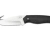 Schrade Exertion Gut Hook Knife 1159308, Couteau Fixe Noir -Vic Boutique SC1159308 01 schrade
