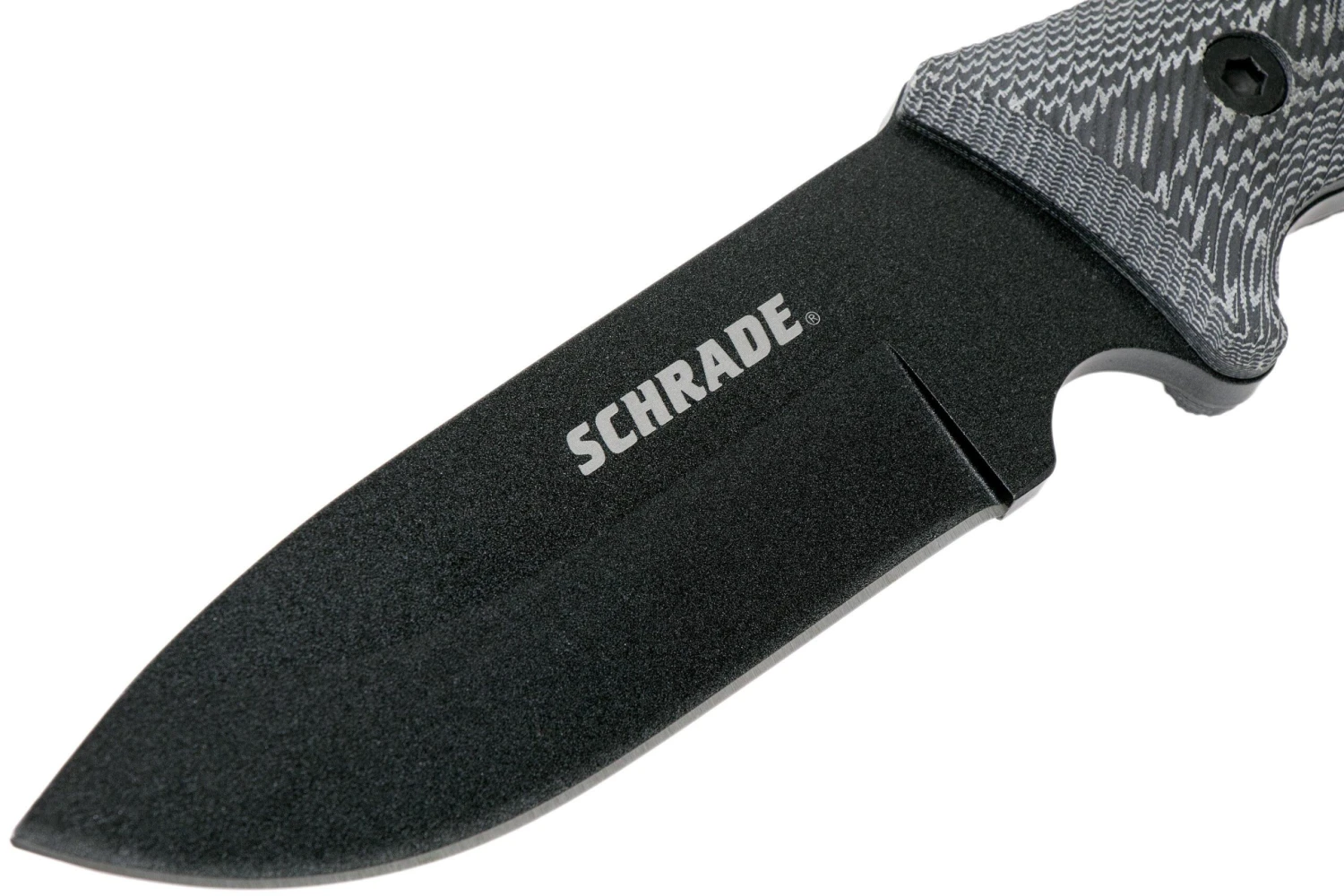 Schrade Frontier 5" Fixed Blade SCHF51M Micarta, 1095 Carbon Steel, Couteau à Lame Fixe Avec Pierre à Aiguiser Et Pierre à Feu 5 Schrade Frontier 5" Fixed Blade SCHF51M Micarta, 1095 Carbon Steel, Couteau à Lame Fixe Avec Pierre à Aiguiser Et Pierre à Feu – Image 3