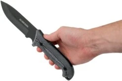 Schrade Frontier 5" Fixed Blade SCHF51M Micarta, 1095 Carbon Steel, Couteau à Lame Fixe Avec Pierre à Aiguiser Et Pierre à Feu 15 Schrade Frontier 5" Fixed Blade SCHF51M Micarta, 1095 Carbon Steel, Couteau à Lame Fixe Avec Pierre à Aiguiser Et Pierre à Feu -Vic Boutique SCHF51M 06 schrade