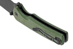 SENCUT Sachse S21007-2 Green Micarta, Couteau De Poche 11 SENCUT Sachse S21007-2 Green Micarta, Couteau De Poche -Vic Boutique SES21007 2 04 sencut