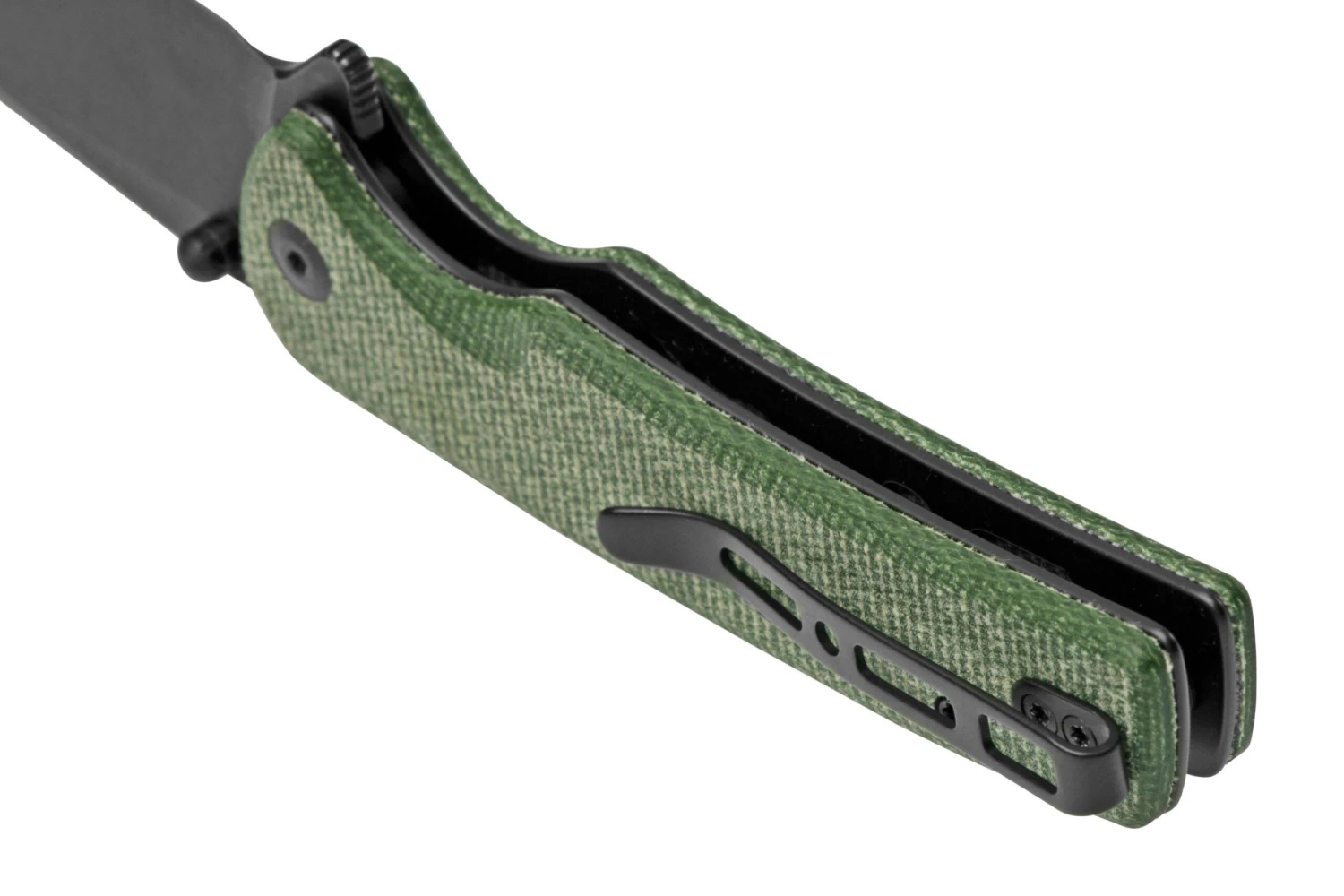 SENCUT Sachse S21007-2 Green Micarta, Couteau De Poche 6 SENCUT Sachse S21007-2 Green Micarta, Couteau De Poche – Image 4