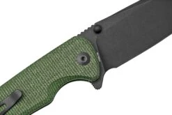 SENCUT Sachse S21007-2 Green Micarta, Couteau De Poche 12 SENCUT Sachse S21007-2 Green Micarta, Couteau De Poche -Vic Boutique SES21007 2 05 sencut