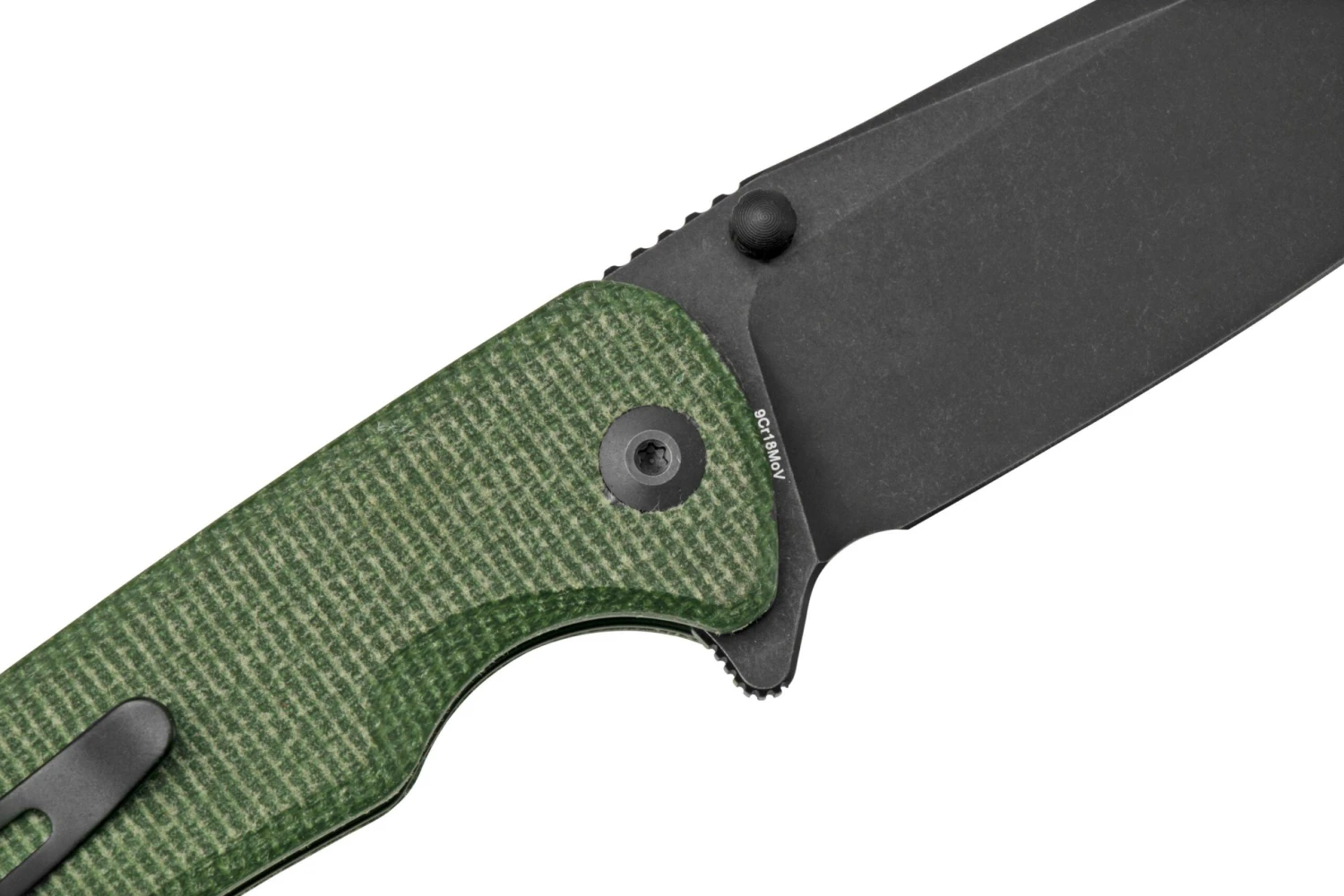 SENCUT Sachse S21007-2 Green Micarta, Couteau De Poche 7 SENCUT Sachse S21007-2 Green Micarta, Couteau De Poche – Image 5