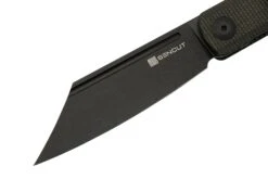 SENCUT Bronte SA08F Black Stonewashed, Dark Green Micarta, Couteau De Poche 10 SENCUT Bronte SA08F Black Stonewashed, Dark Green Micarta, Couteau De Poche -Vic Boutique SESA08F 03 sencut