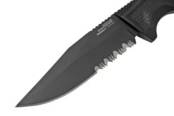 SOG Recondo FX, Black, Partially Serrated 17-22-02-57 Couteau Fixe -Vic Boutique SOG 17 22 02 57 03 sog