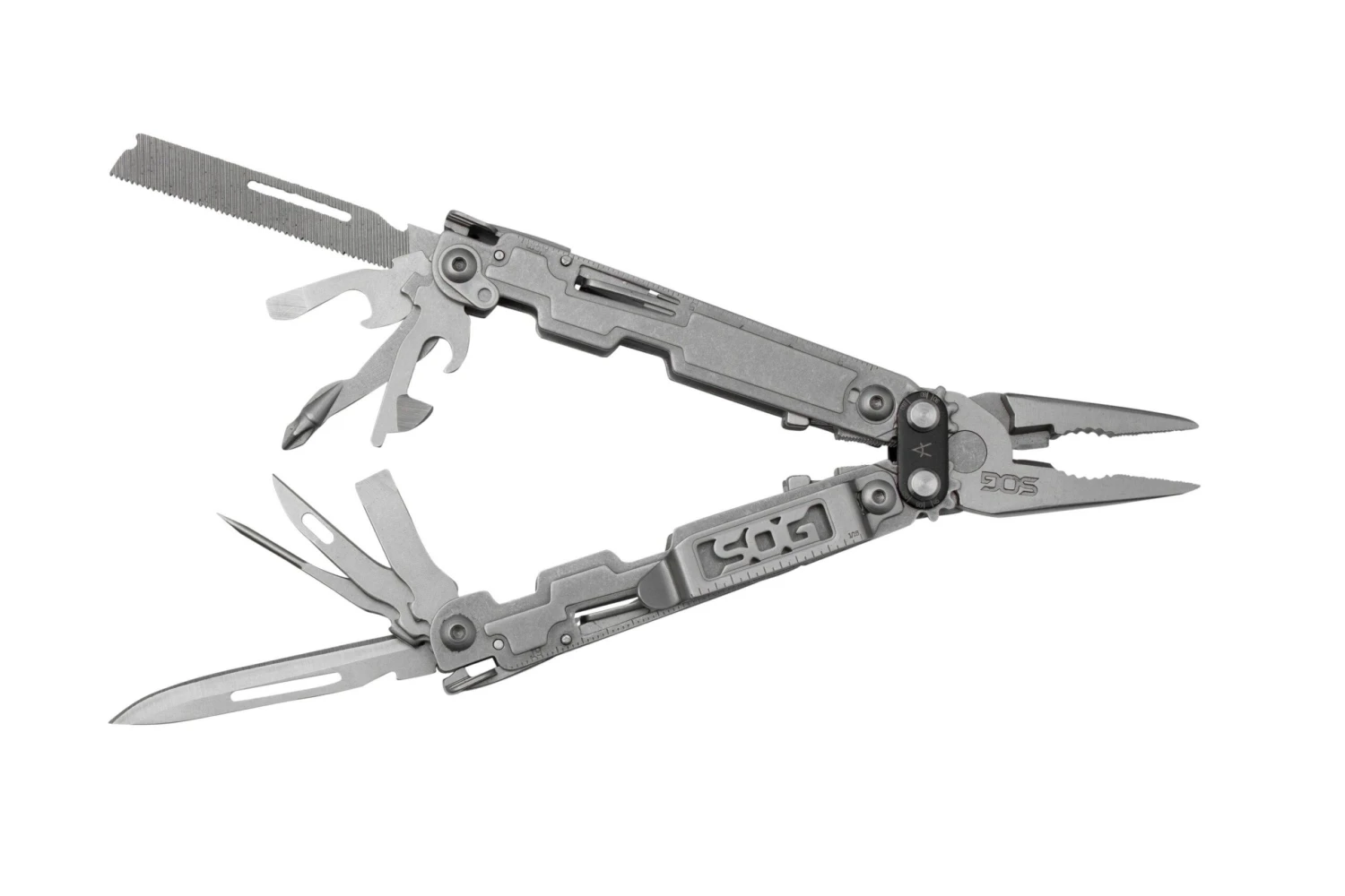 SOG PowerAccess Stonewashed PA1001-CP Multitool 4 SOG PowerAccess Stonewashed PA1001-CP Multitool – Image 2