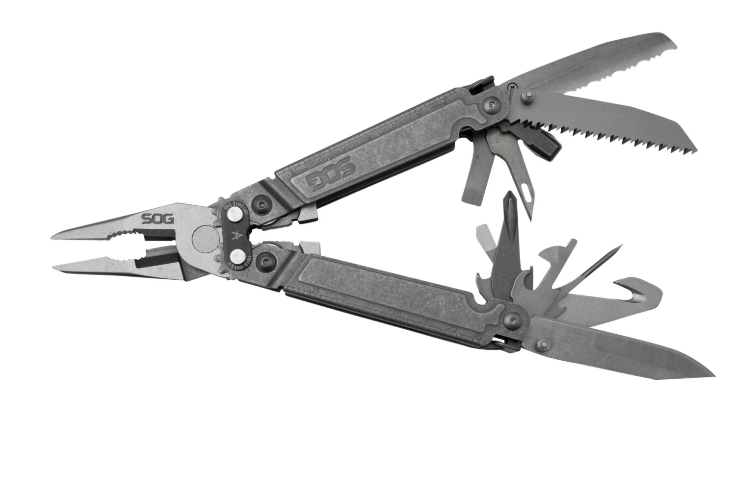 SOG PowerAccess Assist MT Stonewashed PA3001-CP Multitool 3 SOG PowerAccess Assist MT Stonewashed PA3001-CP Multitool