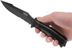 SOG Seal Strike Black, Deluxe Sheath SS1003-CP -Vic Boutique SOG SS1003 CP 10 sog seal strike sog ss1003 cp 10