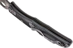 Spyderco Endura 4 Black C10PSBBK Partly Serrated Couteau De Poche 14 Spyderco Endura 4 Black C10PSBBK Partly Serrated Couteau De Poche -Vic Boutique SPC10PSBBK 05 spyderco endura 4 spc10psbbk 05