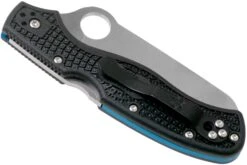 Spyderco Rescue 3 Thin Blue Line C14FSBKBL3 Couteau De Sauvetage Dentelé 12 Spyderco Rescue 3 Thin Blue Line C14FSBKBL3 Couteau De Sauvetage Dentelé -Vic Boutique SPC14FSBKBL3 04 spyderco