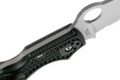 Spyderco Rescue 3 Thin Blue Line C14FSBKBL3 Couteau De Sauvetage Dentelé 14 Spyderco Rescue 3 Thin Blue Line C14FSBKBL3 Couteau De Sauvetage Dentelé -Vic Boutique SPC14FSBKBL3 06 spyderco