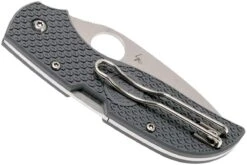 Spyderco Chaparral FRN Grey C152PGY Couteau De Poche -Vic Boutique SPC152PGY 04 spyderco spc152pgy 04