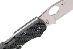 Spyderco Chaparral FRN Grey C152PGY Couteau De Poche -Vic Boutique SPC152PGY 06 spyderco spc152pgy 06