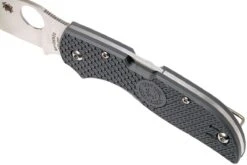 Spyderco Chaparral FRN Grey C152PGY Couteau De Poche -Vic Boutique SPC152PGY 07 spyderco spc152pgy 07