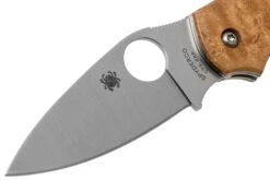 Spyderco Chaparral Birdseye Maple Wood C152WDP Couteau De Poche -Vic Boutique SPC152WDP 03 spyderco