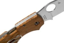 Spyderco Chaparral Birdseye Maple Wood C152WDP Couteau De Poche -Vic Boutique SPC152WDP 06 spyderco