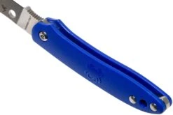 Spyderco Roadie C189PBL Couteau De Poche Bleu -Vic Boutique SPC189PBL 05 spyderco
