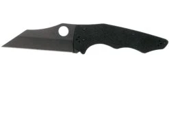 Spyderco YoJumbo Black C253GPBBK Black G10 Couteau De Poche, Michael Janich Design