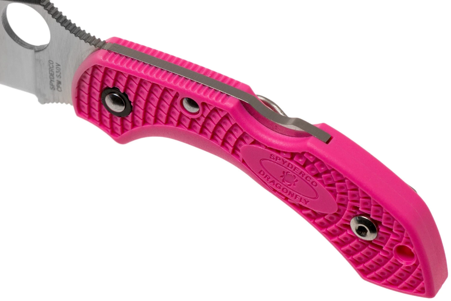 Spyderco Dragonfly 2 Pink S30V C28FPPNS30V2 Pink Heals Couteau De Poche 9 Spyderco Dragonfly 2 Pink S30V C28FPPNS30V2 Pink Heals Couteau De Poche – Image 7