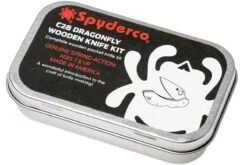 Spyderco Wooden Kit Dragonfly C28 WDKIT1 Couteau De Poche En Bois -Vic Boutique SPWDKIT1 04 spyderco spwdkit1 04