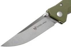 Steel Will Daitengu F11-02 OD-Green G10, Satin, Couteau De Poche -Vic Boutique SWK F11 02 03 steel will knives