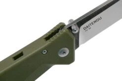 Steel Will Daitengu F11-02 OD-Green G10, Satin, Couteau De Poche -Vic Boutique SWK F11 02 06 steel will knives