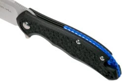 Steel Will Modus F25-11 Black FRN, D2 Blade, Couteau De Poche -Vic Boutique SWK F25 11 07 steel will