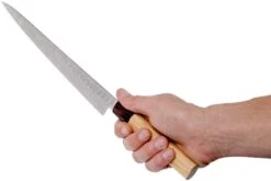 Sakai Takayuki Couteau à Viande 33-Layer Damascus Hammered WA 25 Cm -Vic Boutique TA07477 06 sakai takayuki