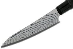 Tojiro Shippu Black Damascus Couteau Universel 13 Cm, FD-1592 -Vic Boutique TJFD 1592 03 tojiro sippu black