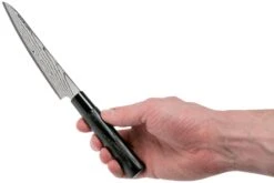 Tojiro Shippu Black Damascus Couteau Universel 13 Cm, FD-1592 -Vic Boutique TJFD 1592 06 tojiro sippu black