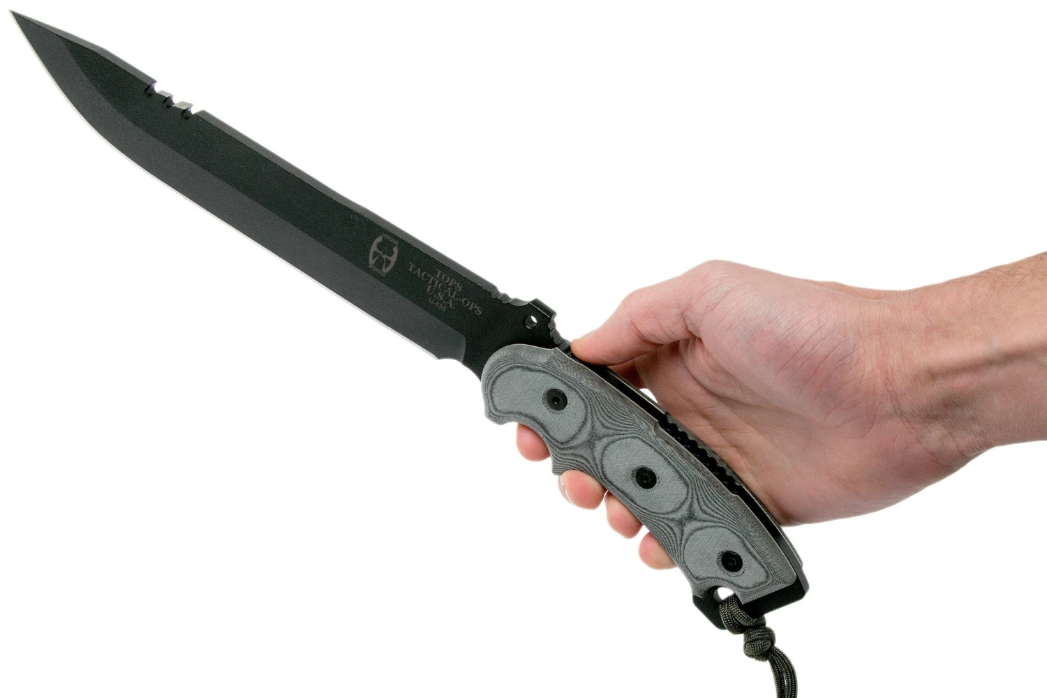 TOPS Knives Anaconda 9 Hunters Point AN9HP Couteau De Survie, Ron Hood Design 8 TOPS Knives Anaconda 9 Hunters Point AN9HP Couteau De Survie, Ron Hood Design – Image 6