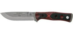 TOPS Knives B.O.B. Fieldcraft 154CM Red/Black G10 BROS-154-RB Couteau Bushcraft