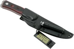 TOPS Knives B.O.B. Fieldcraft 154CM Red/Black G10 BROS-154-RB Couteau Bushcraft -Vic Boutique TK BROS 154 RB 07 tops knives