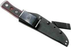 TOPS Knives B.O.B. Fieldcraft 154CM Red/Black G10 BROS-154-RB Couteau Bushcraft -Vic Boutique TK BROS 154 RB 08 tops knives