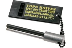 TOPS Knives B.O.B. Fieldcraft 154CM Red/Black G10 BROS-154-RB Couteau Bushcraft -Vic Boutique TK BROS 154 RB 09 tops knives