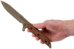 TOPS Knives TOPS Missile Strike MISS-01 Couteau Fixe, Kelly McCulley Design -Vic Boutique TK MS 01 06 tops knives tk ms 01 06