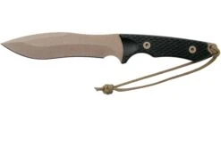 Spartan Blades Ronin Shinto, FDE Blade, Black Handle, Couteau Outdoor