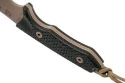 Spartan Blades Ronin Shinto, FDE Blade, Black Handle, Couteau Outdoor -Vic Boutique USSB47DEBKNLTN 04 spartan blades