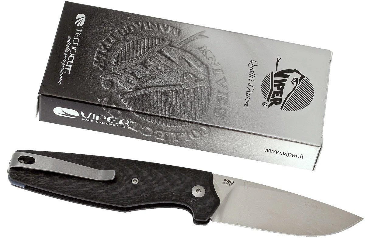 Viper Dan 1 5928FC Carbon N690, Drop-point 11 Viper Dan 1 5928FC Carbon N690, Drop-point – Image 9