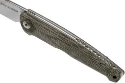 Viper Key V5976CV Green Canvas Micarta Couteau De Poche, Jesper Voxnaes Design -Vic Boutique VPV5976CV 07 viper
