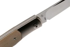 Viper Hug 2 V5994CN Natural Canvas Micarta Couteau De Poche, Sacha Thiel Design -Vic Boutique VPV5994CN 06 viper