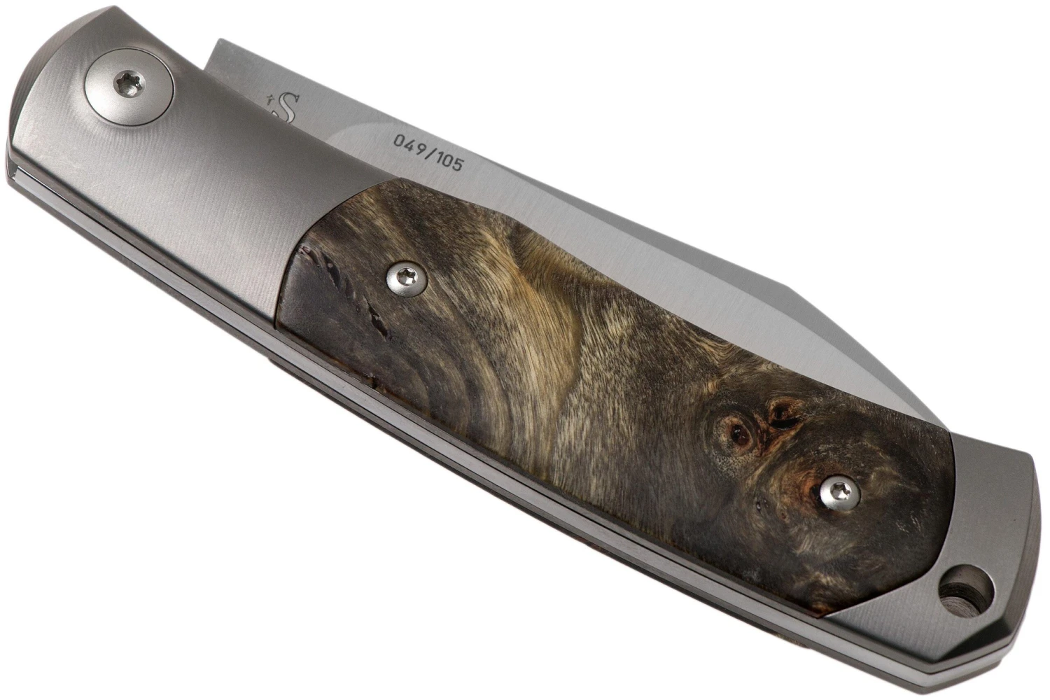 Viper Hug 2 V5994IW Poplar Burl Knivesandtools Exclusive Couteau De Poche, Sacha Thiel Design 6 Viper Hug 2 V5994IW Poplar Burl Knivesandtools Exclusive Couteau De Poche, Sacha Thiel Design – Image 4
