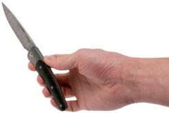 Viper Key VA5978FCB Bolster Damascus Copper Carbonfiber Couteau De Poche -Vic Boutique VPVA5978FCB 08 viper