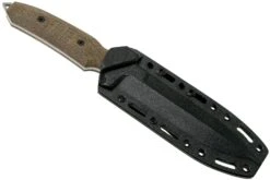 Viper Fearless VT4018CG Sleipner Stonewashed, Green Canvas Micarta, Couteau Fixe, Rumici Design -Vic Boutique VPVT4018CG 06 viper